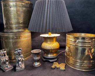 Brass Table Lamp Brass Planters And More