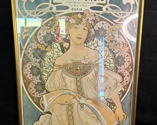 Alphonse Mucha Reproduction Poster Print
