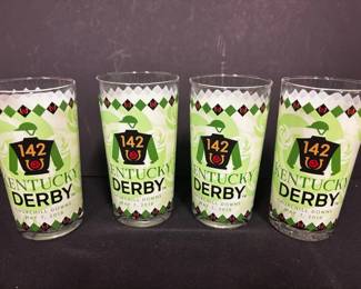 Kentucky Derby Bar Glasses