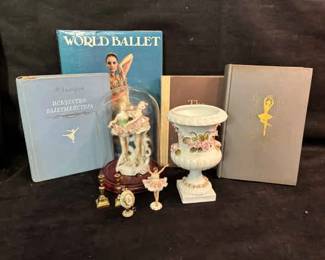 Ballerina Figurines And Ballet Books