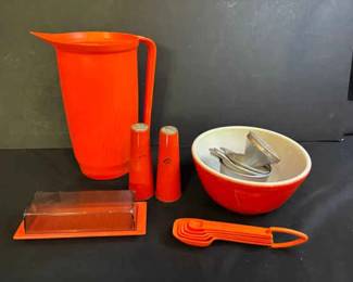 Flame Orange Kitchen Items