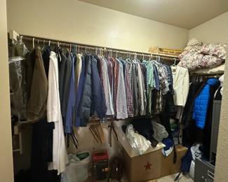 mens clothes (mostly large)