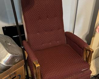 antique recliner