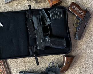 F/N 9MM            H&R 949 22LR       STERLING 380                       S & W MDL 10 38 SPL 