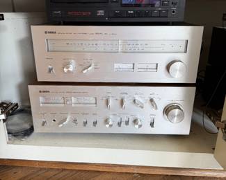* #54 Yamaha AM/FM Stereo Tuner CT-610 II SOLD
* #55 Yamaha Stereo Amplifier CA-1010 SOLD