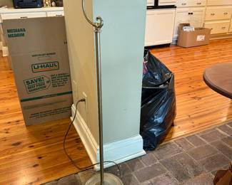 #31 Vintage banker's lamp 43"H $40.00