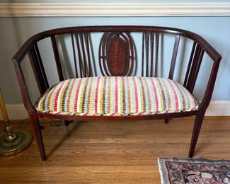#1 Antique settee 43"L $180.00