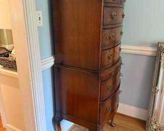 #4 Antique chest 24x18x63 SOLD