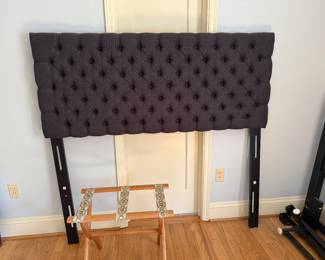 #34 upholstered headboard queen $100.00