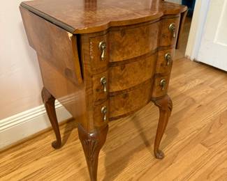 #52 Antique drop side chest 16x15x27 as is $40.00