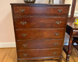 #51 Antique chest of drawers 34x20x45 $125.00