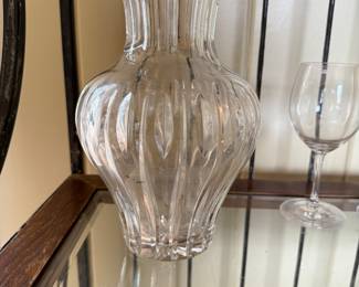* #36 Waterford vase 10"H $30.00