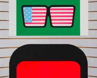 1073
Peter Gee
1932-2005
"Unite" (Vietnam War Protest Poster), circa 1970
Screenprint in colors on paper
Unsigned
Image: 60" H x 39.5" W
Estimate: $400 - $600