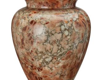 1056
20th century
A large hardstone vase
Unmarked
Polished hardstone
17.75" H x 14" Dia.
Estimate: $300 - $500