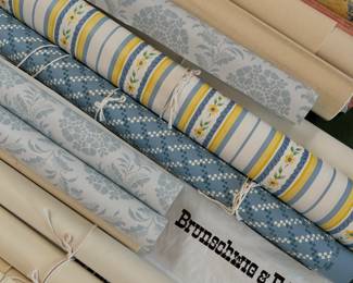 vintage designer wallpaper rolls
