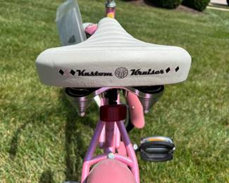 This bike still has the nubs on the tires! What a great gift for someone! Absolutely perfect, a collector's item design!