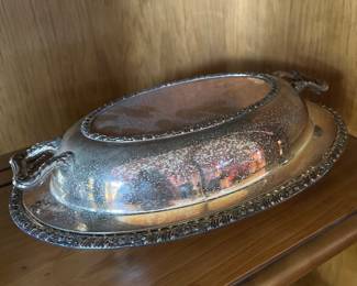Silver Plate Serving Dish