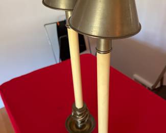 Pair of Candlestick Lamps