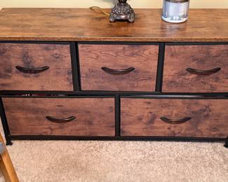 Modern MDF 5-drawer dresser