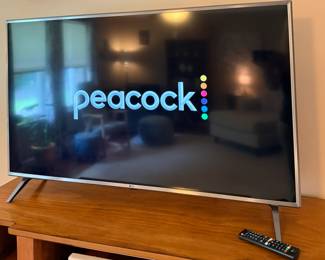 LG 50" TV with remote
