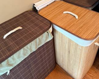 Bamboo hampers