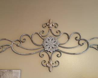 Metal wall decor