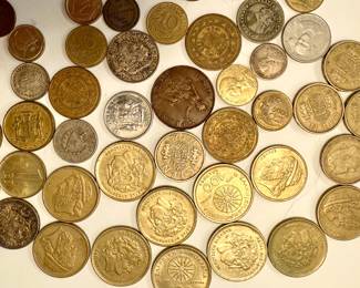 Foreign coins