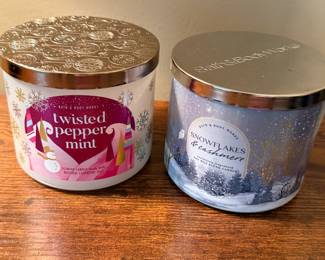 Bath & Body Works scented candles