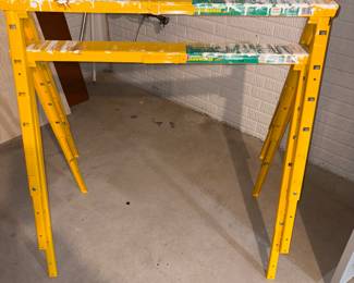 Crawford Pro Adjustable Height Sawhorse!
