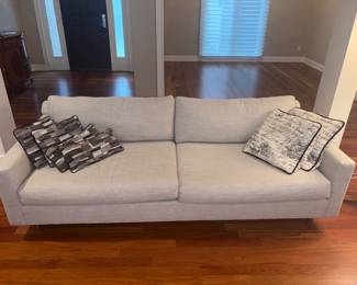 Mitchell Gold + Bob Williams Hunter Nuance Dove Sofa!