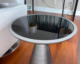 Mitchell Gold + Bob Williams “Addie” Pewter Side Table!
