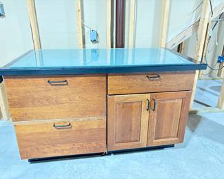 Wood File & Storage Cabinet!