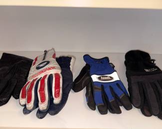 Vtg Rossignol Ski Gloves, North Face Etc!
