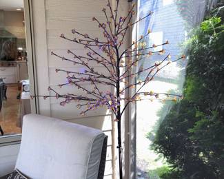 7 ft Lighted Cherry Blossom Tree!