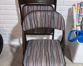 Meco USA Upholstered Folding Chairs!