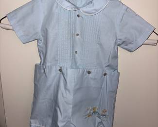 Vtg Petit Ami Boy’s Short Set 9 Months!
