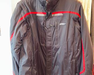 Men’s Spyder Blk Jacket XL!