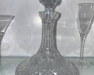 Waterford Crystal Ship’s Decanter!