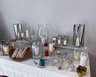 Candles &  Holders!