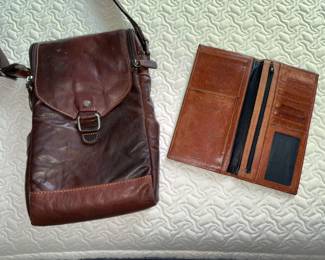 Jack Georges Leather Insulated Bag, Correspondent By Bosca Travel Wallet USA!