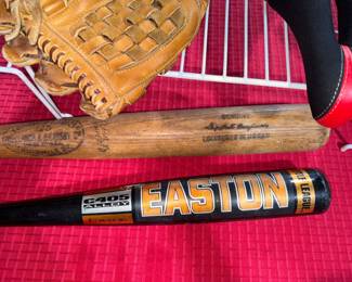 Louisville Slugger 125 Hillerich & Bradsby Genuine Bert Campaneris Bat, Easton Reflex USA Little League #LRX10H 29” C405 Alloy Bat!
