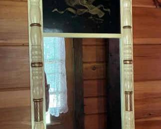 03 Historic Americana Mirror Featuring Hitchcock Chair Company on the back.