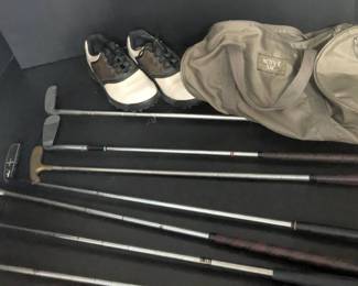 Golf Gear Clubs, Shoes, Bag Caddy