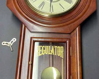 Waltham 3 Day Chime Regulator Wall Clock