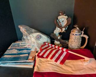Patriotic and Military Memorabilia Various Sizes Pearl Harbor, Bald Eagles More