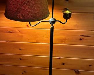 Patriotic Americana Vintage Floor Lamp Set Historical Decorative Treasures