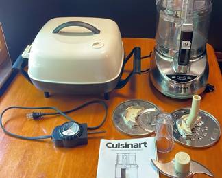 Sunbeam Electric Frying Pan Cuisinart Food Processor
