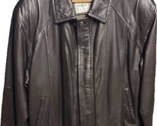 Mens Dark Brown Leather Jacket