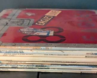 Vintage Rock Pop Vinyl Record Lot Ft. The Beatles, Eagles And More