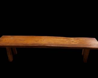 05 Rustic Wooden Bench